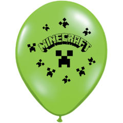 GLOBO MINECRAFT X 50 UNIDADES - Globo Center