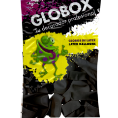 GLOBOX PERLADO 12 " NEGRO (SOBRE X 50) - comprar online