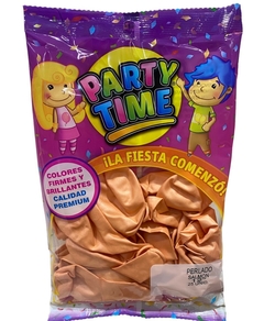 PARTY TIME 12 PERLADO X 25 UN. SALMON - comprar online