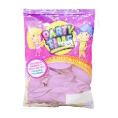 PARTY TIME 9 PASTEL LILA X 25 UN. - comprar online