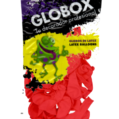 GLOBOX PERLADO ROJO 5" (50 UNIDADES) - comprar online