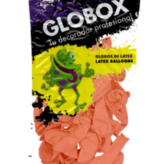 Globox Perlado Salmon 5" (50 Unidades)