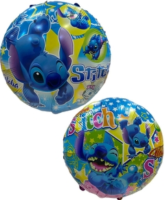 GLOBO METALIZADO 18" STITCH CON ESTRELLAS