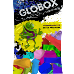 GLOBOX STANDAR 12" SURTIDO (SOBRE X 50)