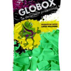 GLOBOX PERLADO 12 " VERDE AGUA (SOBRE X 50) - comprar online