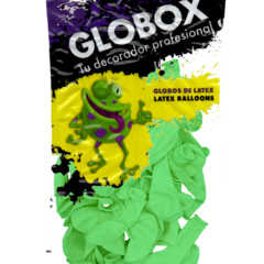 Globox Perlado Verde Agua 5" (50 Unidades)