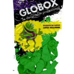 GLOBOX PERLADO VERDE OSCURO 5" (50 UNIDADES) - comprar online