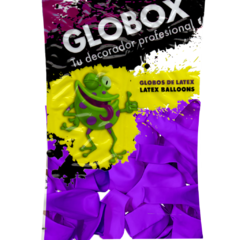 GLOBOX PERLADO 12 " VIOLETA (SOBRE X 50) - comprar online