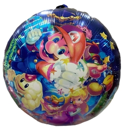 GLOBO METALIZADO 18" MARIO BROSS AZUL