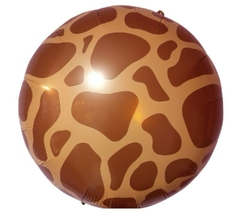 GLOBO METALIZADO 18" ANIMAL PRINT JIRAFA