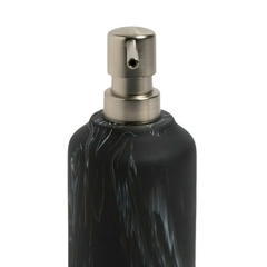 Dispenser Jabón Líquido Simil Mármol Negro - comprar online