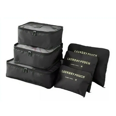 Set x 6 Organizadores Bolso de Viaje Nylon - comprar online