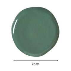 Plato Playo Gabes Green 27 Cm - comprar online