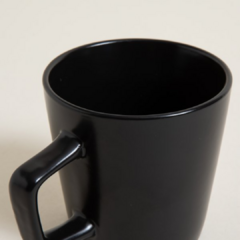 Taza Mug Recto Connor Negro Satinado 355 Ml en internet