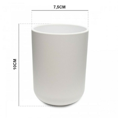 Vaso Porta Cepillo de Dientes Denver Blanco Snow - comprar online