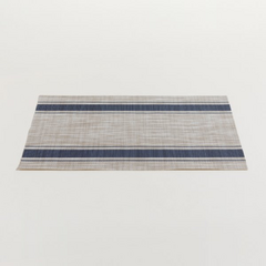 Individual Pvc Tejido Guarda Azul 45x30 Cm - comprar online