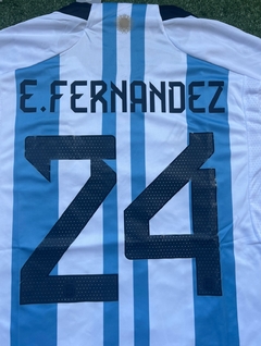 Imagen de Enzo Fernandez Argentina titular 22/23 (version hincha) 3 ESTRELLAS - #24