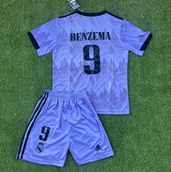 Conjunto Benzema Real Madrid suplente 22/23 #9