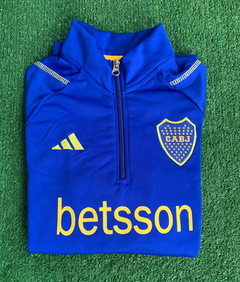 BUZO CON FRISA DE BOCA JUNIORS NIÑOS - tienda online