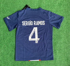 Camiseta Sergio Ramos PSG titular niños #4