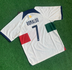 Camiseta Ronaldo Portugal Suplente niños #7