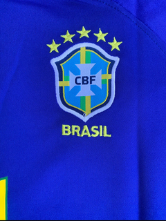 Camiseta Neymar Brasil suplente niños #10 - tienda online