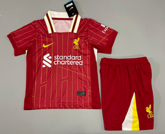 CONJUNTO LIVERPOOL TITULAR NIÑOS TEMPORADA 2024-2025