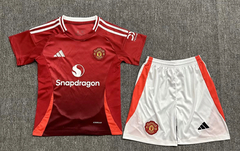 CONJUNTO MANCHESTER UNITED TITULAR NIÑOS TEMPORADA 2024-2025