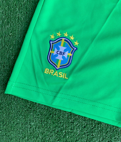 Short Neymar Brasil titular niños #10 - comprar online