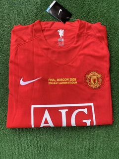 Imagen de Camiseta Ronaldo Manchester United 2008 Titular Manga Larga