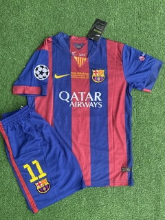 Conjunto de niños Neymar Barcelona titular 2014/2015 - Sport Gol