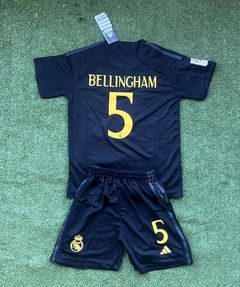 Conjunto Bellingham Real Madrid suplente 23/24 #5