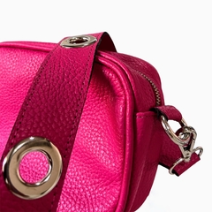 OLIVIA FUCSIA CUERO GRANEADO - comprar online