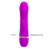 VIBRADOR COM ESTIMULADOR TRACY TEXTURA SOFT ESCALONADO - PRETTY LOVE