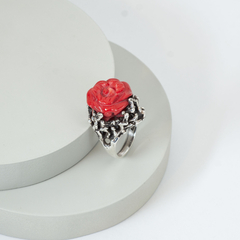 Anillo rosa de coral - comprar online