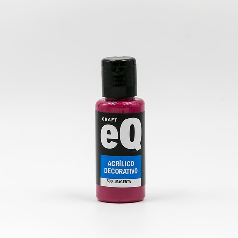 EQ ACRILICO DECORATIVO 50 CC MAGENTA 500