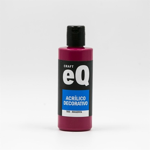 EQ ACRILICO DECORATIVO 150 CC MAGENTA 500