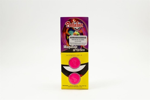 PINTAFAN MAQUILLAJE 4 GS FLUO SET X 2 ROSA-ROSA 0119-0003