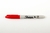 SHARPIE MARCADOR PERMANENTE FINO ROJO 09820