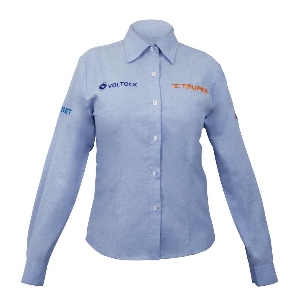 Camisa azul dama new arrivals