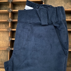 Pantalón pana rústica azul - comprar online