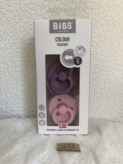 CHUPETES BIBS COLOUR/PACK LAVENDER-BABY PINK - comprar online