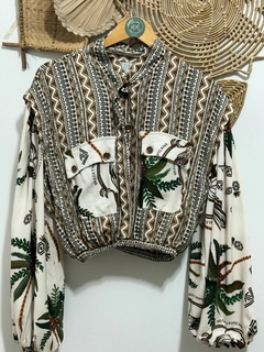 Blusa manga longa botões - Coleção Encanto - loja online