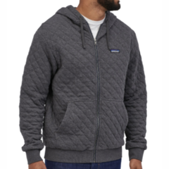 Patagonia Men’s Cotton Quilt Hoody - Gris en internet