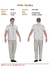 Modelagem de Camisa Social Padrão Masculina. para Tecido sem elastano. ref 800.030c