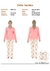 Modelagem de Pijama Soft Feminino para Malha sem elastano. ref 900.051soft