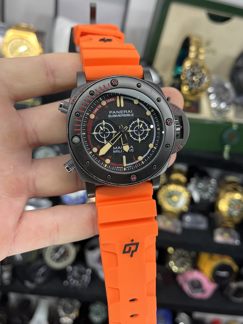 Relogio panerai luminor submersible discount