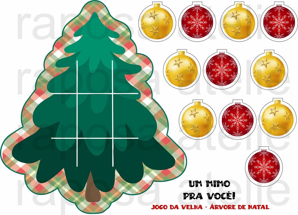 Jogo da Velha - Papai Noel