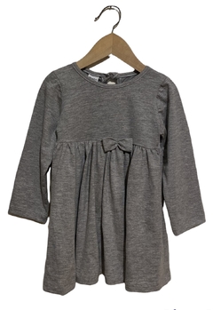 Imagen de VESTIDO CON MOÑO DE ALGODON NIÑO