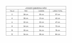 JOGGER GABARDINA BATICK NIÑO - comprar online